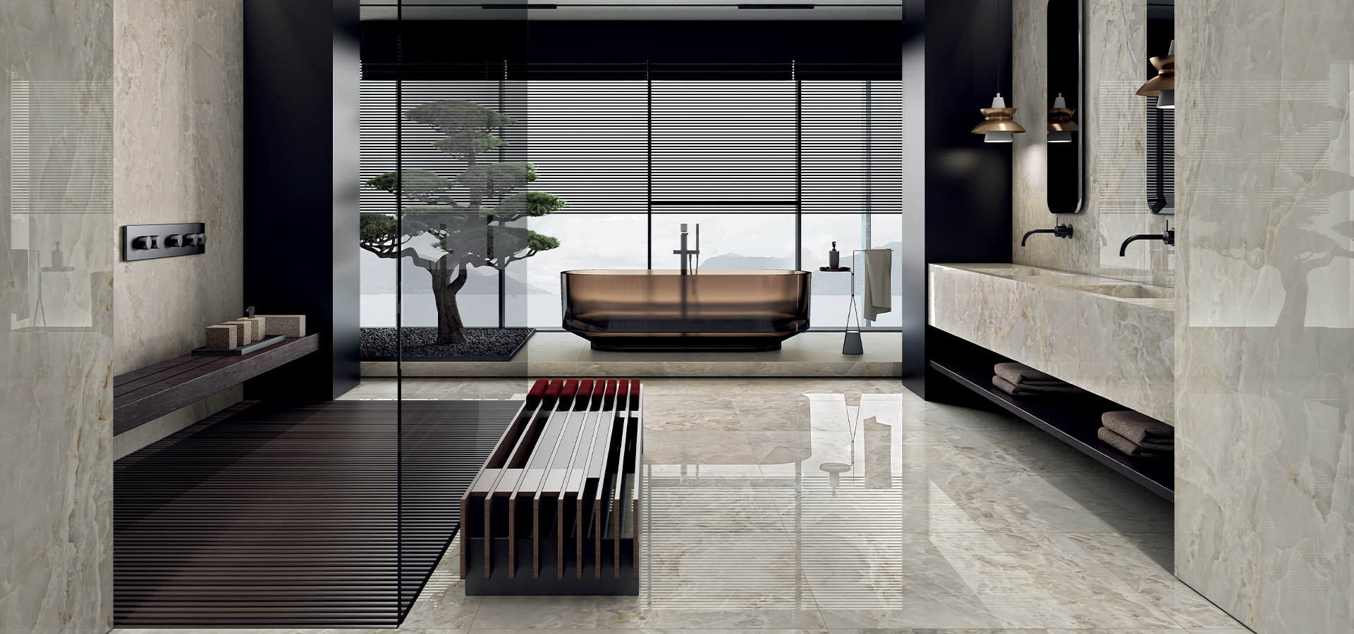 pecis - cotto d'este - 5 consigli per un bagno moderno